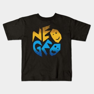 Neo Geo logo retro style Kids T-Shirt